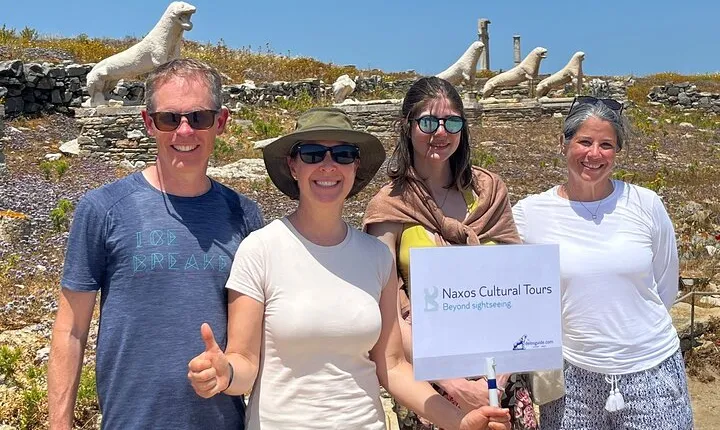 Small Group Delos Visit with Expert Guide from Mykonos