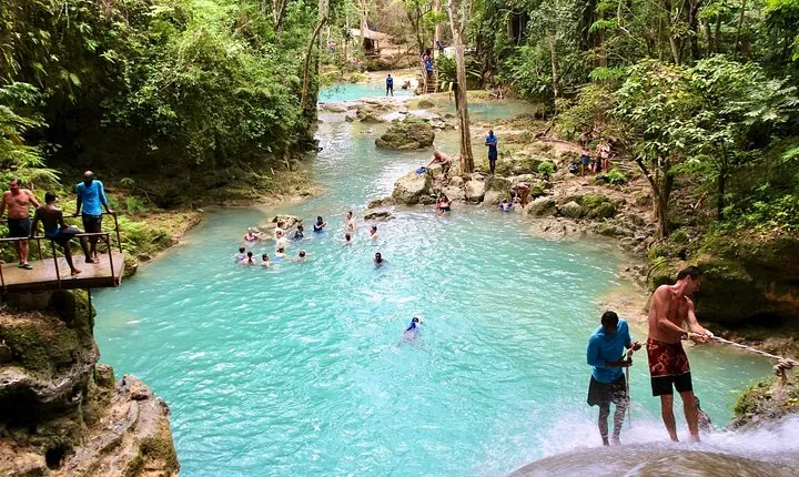 Blue Hole and Dunn's River Tour (Entrance Fees Not Included)