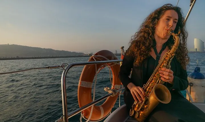 Sunset Sailing Experience with Live Sax Music and Spanish Tapas