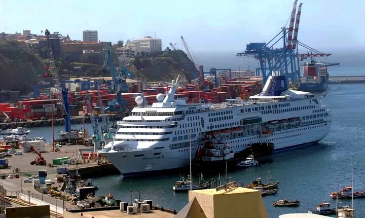 San Antonio after Cruise tour to Valparaiso and Casablanca Drop off in Santiago