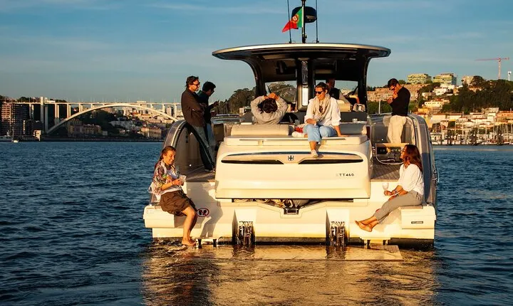 Porto Sunset Cruise on a Private Luxury Yacht in the Douro