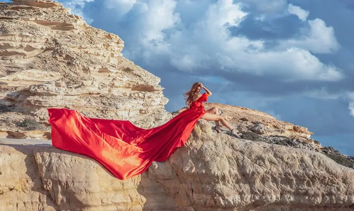 Photoshooting around the Paphos city