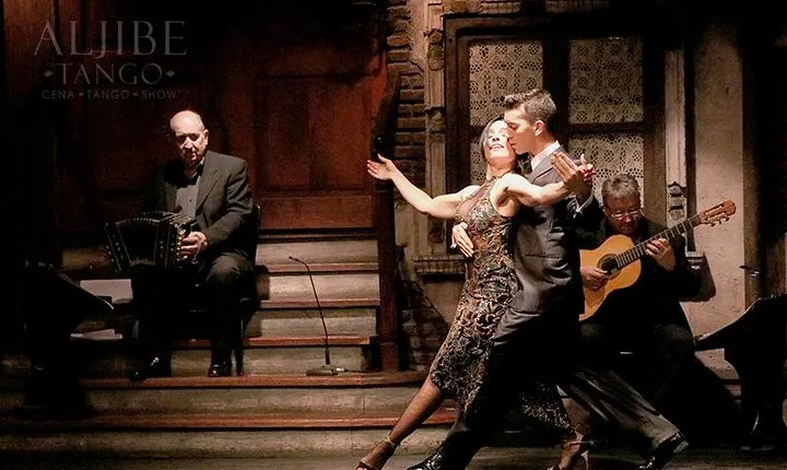 Early Tango Dinner Show with Semi Private Transfer