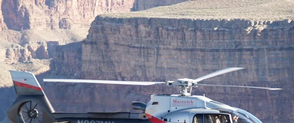 Canyon Spirit helicopter flight from Grand Canyon South Rim