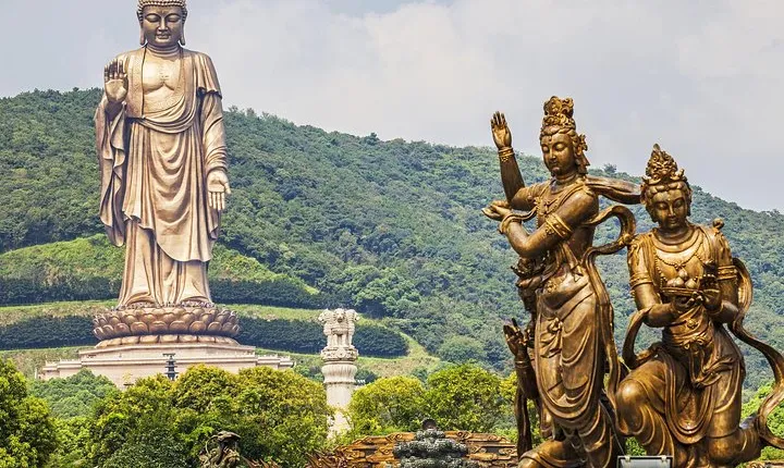 Wuxi Lingshan Grand Buddha Private Tour from Nanjing by Bullet Train