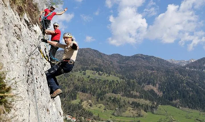Quick Vertical Attraction - Via Ferrata Mojstrana