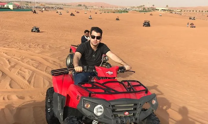 Premium Dubai Desert Safari and Quad Bike Ride
