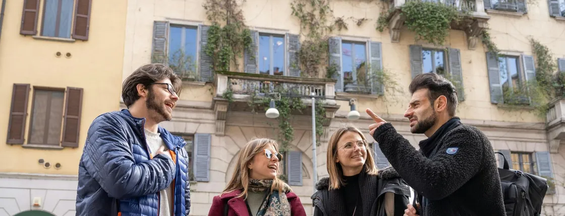 Street food walking tour of Milan with a local guide