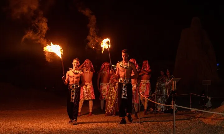 Bedouin Night with Dinner & Sand Museum Tour - Hurghada