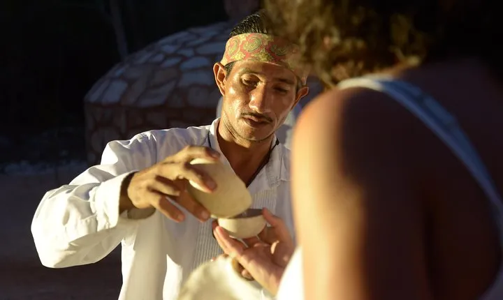 Mayan Ceremonial Night: Temazcal, Cenote Swim and Dinner from Playa del Carmen