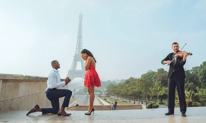 Proposal Photographer in Paris