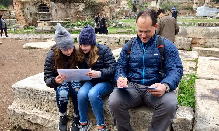Colosseum, Roman Forum and Ancient Rome Treasure Hunt For Kids