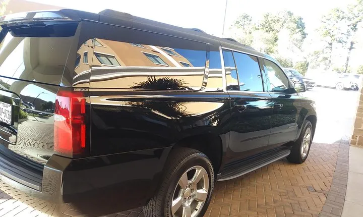 Private SUV Shuttle Galveston to Houston IAH Airport for 6 Adults