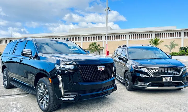 Honolulu Hotel, Airport, Port - Private Transfer (1-5 passengers)