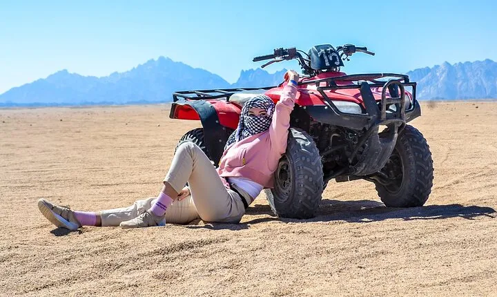 Private ATV Quad Tour Safari With Dinner & Show - Hurghada
