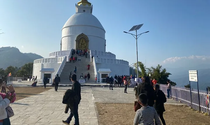 Day Hiking to Pumdikot - World Peace Stupa
