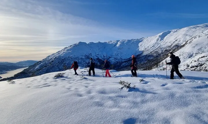 Snowshoe hiking Bergen Public - Norway Mountain Guides