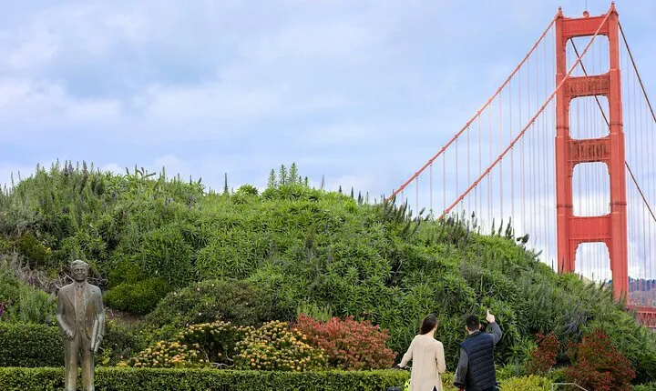 Self-Guided Golden Gate Bridge Bike or Walking App Tour