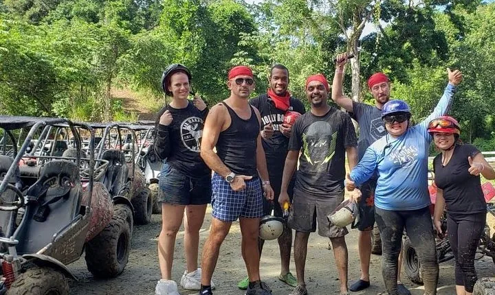 Roatan Jungle Safari ATV Dune Buggy Wildlife & Beach Tour