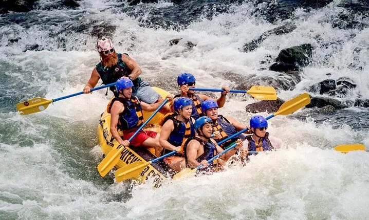 All Inclusive Blue Lagoon Snorkeling combine Ubud River Rafting