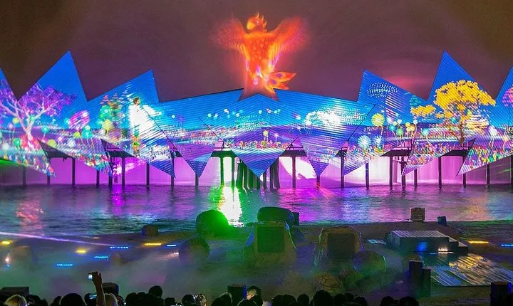 Wings of Time Singapore Laser Light Show Admission Ticket Sentosa