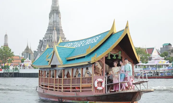 Bangkok Heritage Cruise City Tour: Wat Pho, Wat Arun, Wat Rakhang