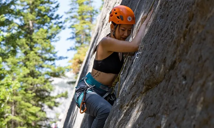 Rock Climbing Adventure in Banff: Beginner