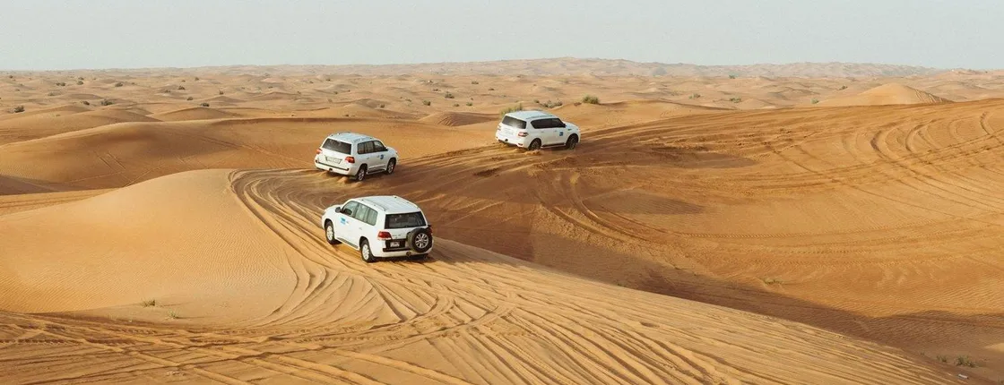Dubai 4x4 Desert Safari with activities and BBQ dinner
