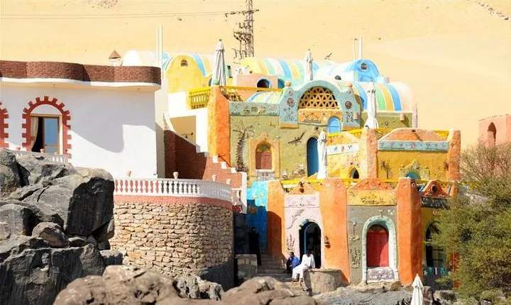 Trip to Nubian Village by Motorboat