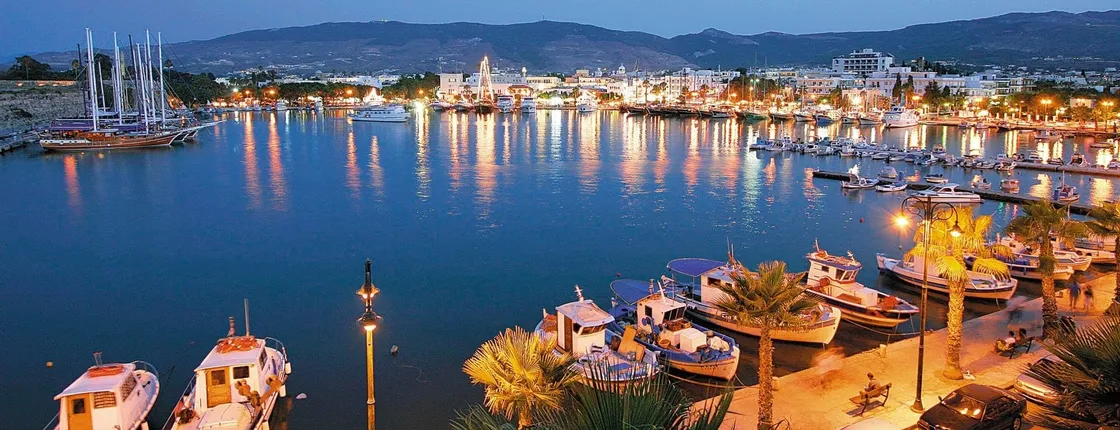 Kos Town by night