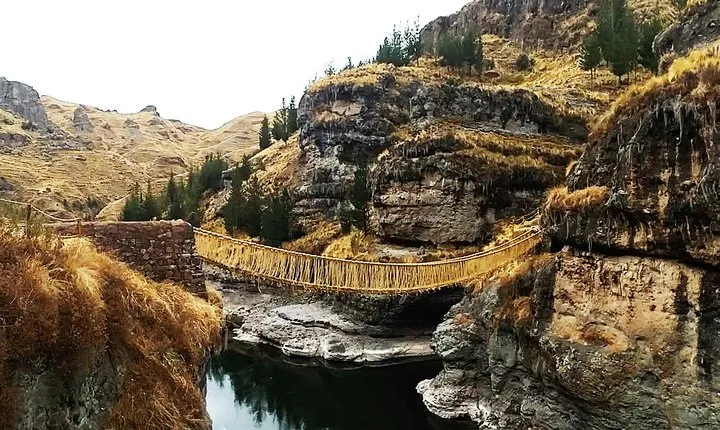 Inca Golden Bridge Queswachaca Day Tour from Cusco