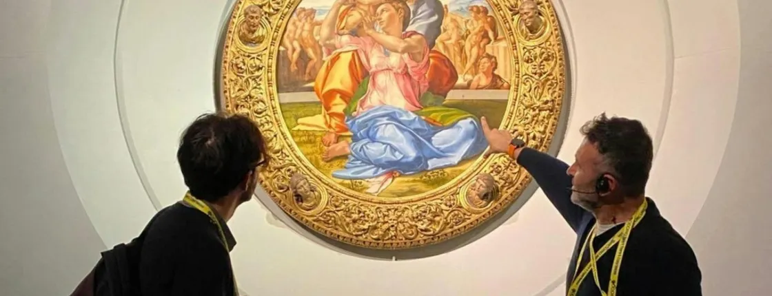 Audioguided tour at the Uffizi Gallery with live expert commentary