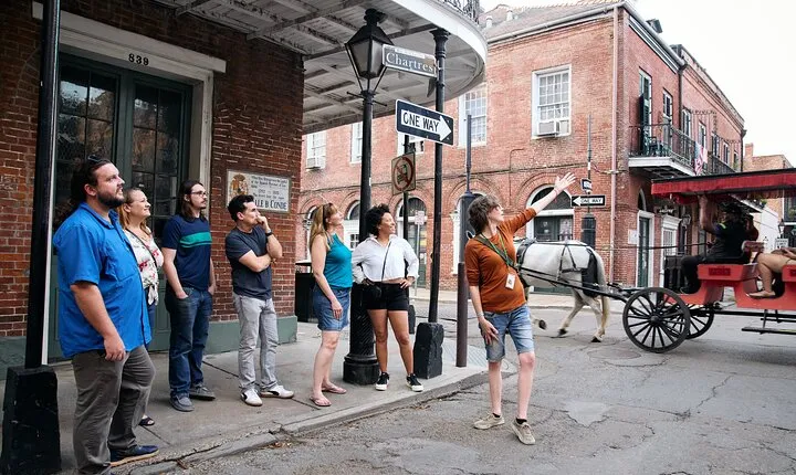 French Quarter: Jackson Square to Bourbon Street Small-Group Tour