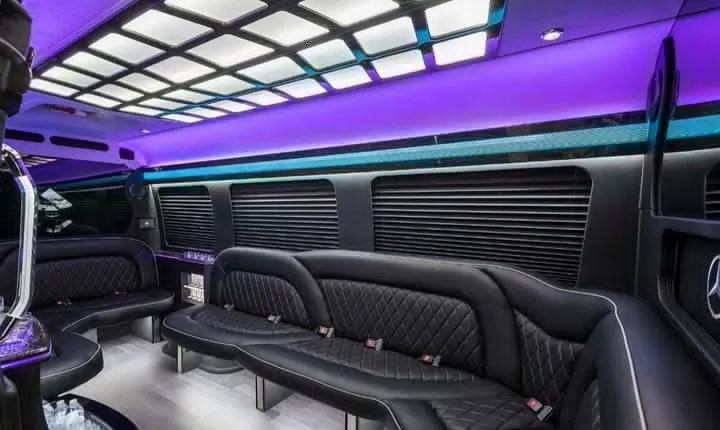 Luxury Party Bus Limo in Miami