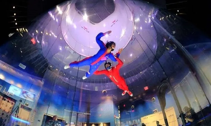 San Diego Indoor Skydiving Experience with 2 Flights & Personalized Certificate