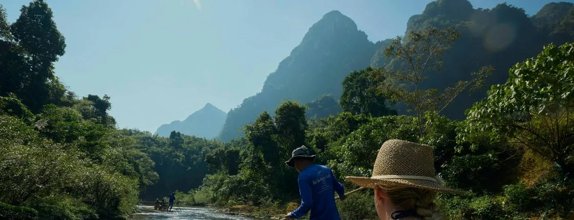 Full-day Khao Sok river rafting and elephant sanctuary tour