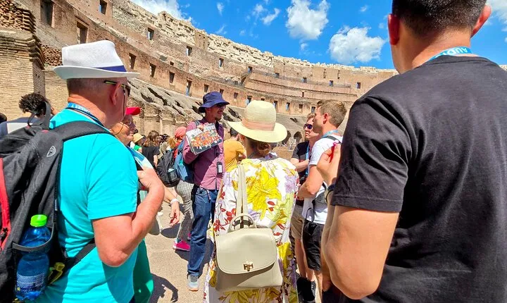 Colosseum, Roman Forum and Palatine Hill Guided Walking Tour