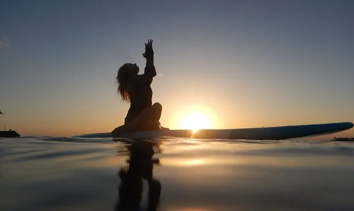 Sunset Floating Yoga