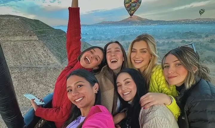 Hot Air Balloon Flights over Teotihuacán from CDMX or We Fly