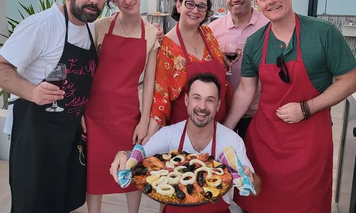 Paella Private Cooking Class in Sitges