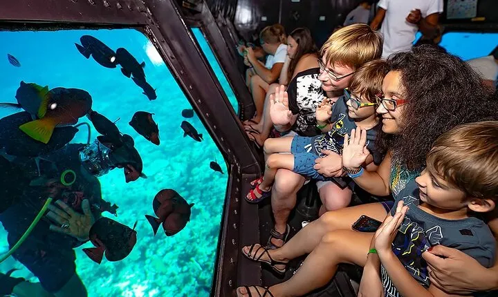 Royal Sea Scope underwater world with snorkeling in Hurghada.