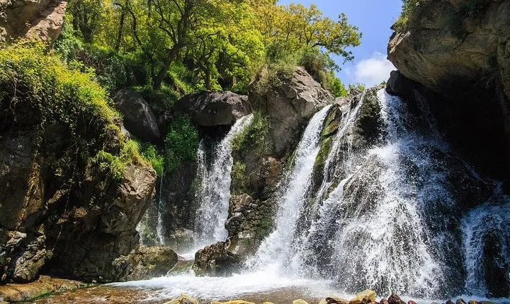 Atlas mountains 3valleys waterfall & camel ride