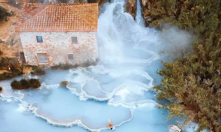 Private transport from Rome to Terme di Saturnia