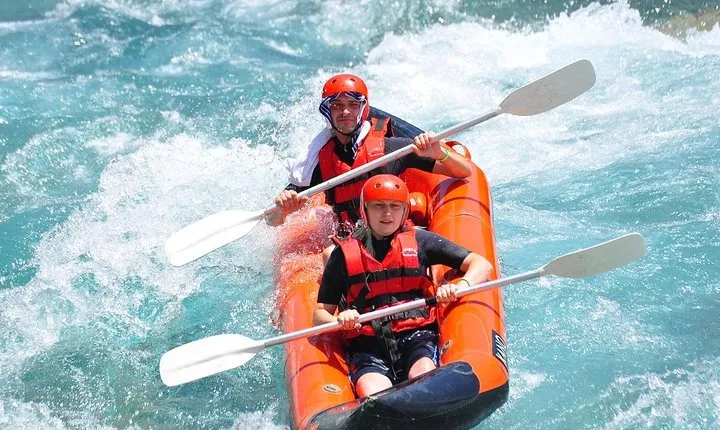 Rafting Adventure at Koprucay Canyon from Side