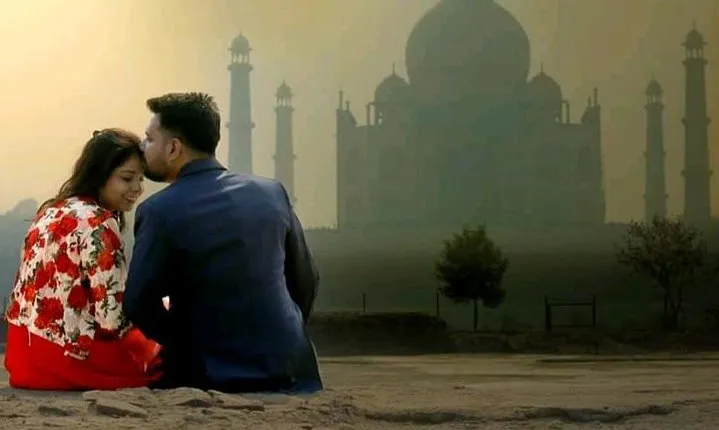 Pre-Wedding photoshoot at Taj