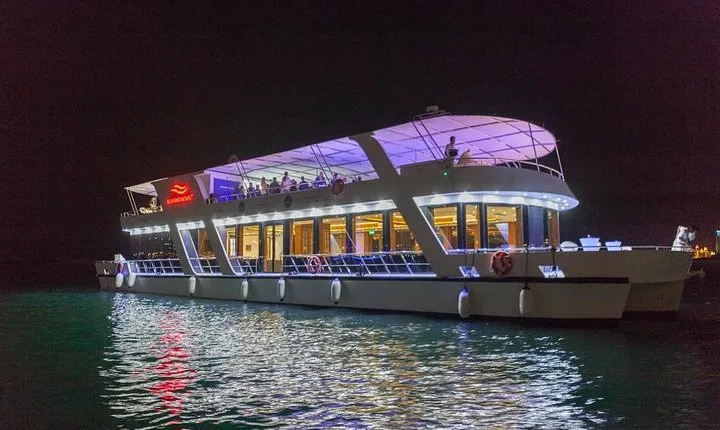 Dubai Marina Glass Cruise With 5* Dinner