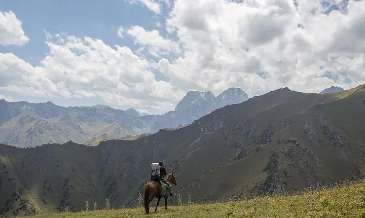 Horse riding in Kyrgyzstan, Truly Nomadic Land