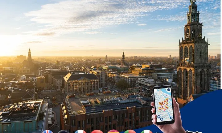 Groningen: City Walk with Audioguide in 7 Languages on your Phone