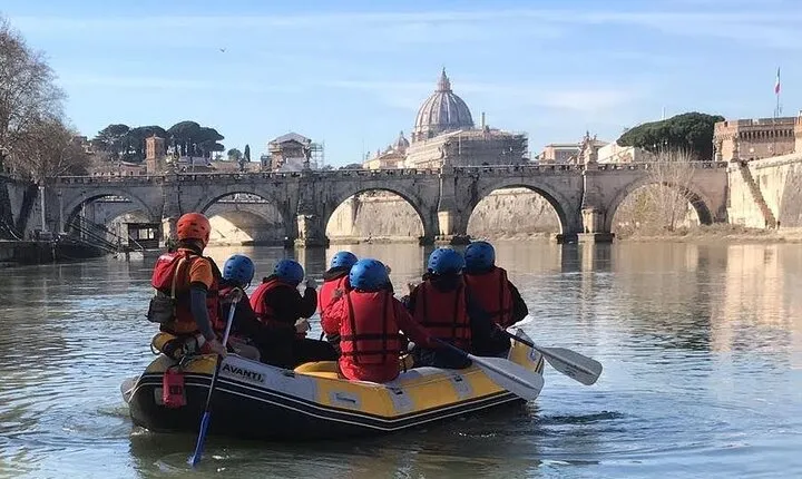 Urban Rafting on Rome's Tiber River