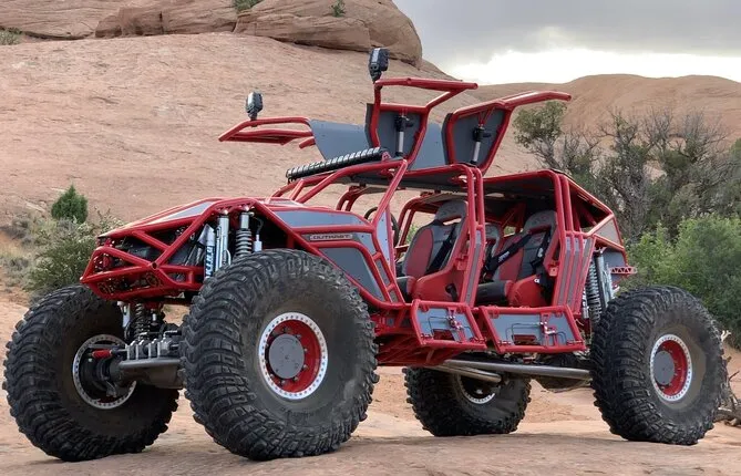 Moab Mega Buggy on Hell's Revenge
